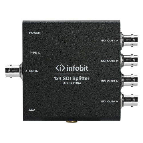 Усилитель -распределитель Infobit iTrans D104