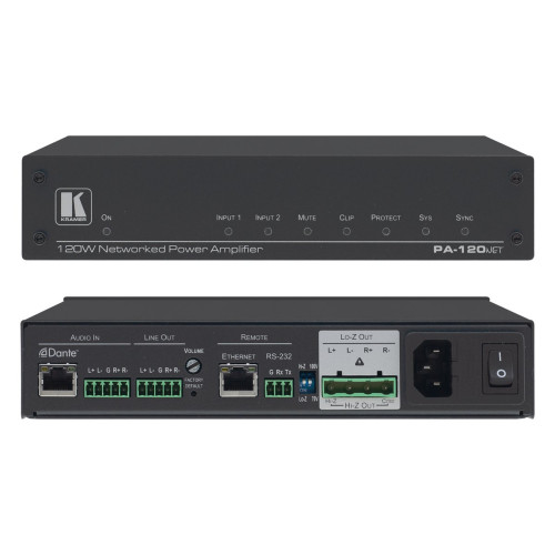 Усилитель мощности Kramer Electronics PA-120Net