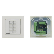 Панель управления Kramer Electronics RC-208/EU-80/86(W)