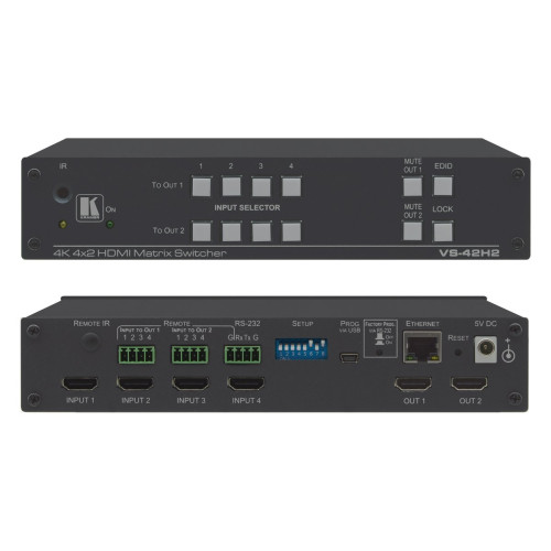Матричный коммутатор 4х2 HDM Kramer Electronics VS-42H2