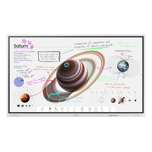 Интерактивный флипчарт Samsung Flip Pro WM75B (75″, 4K)