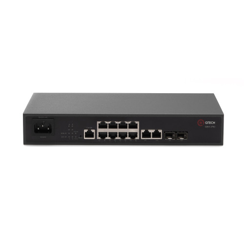 Коммутатор QTECH QSW-3750-10T-POE-AC (8× PoE + 2× combo)