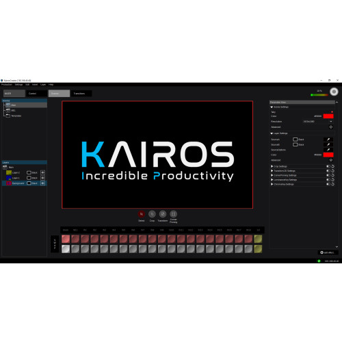 Управление Kairos Core Manager Panasonic AT-SFC10Z