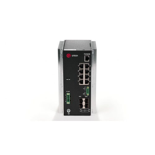 Индустриальный коммутатор QTECH QSW-3310-12T-I-POE-DC