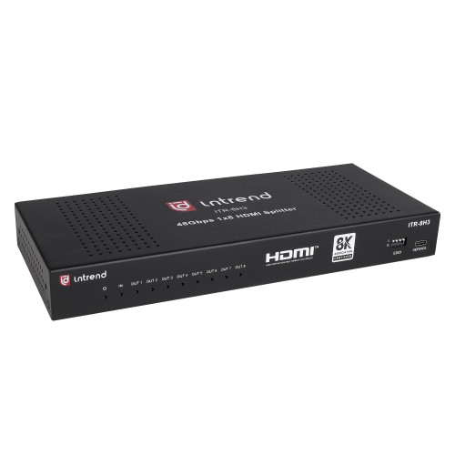 Усилитель-распределитель HDMI 1:8 Intrend ITR-8H3