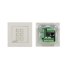 Панель управления универсальная Kramer Electronics RC-306/EU-80/86(W)