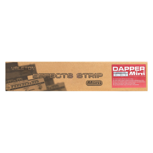Напольная компактная гитарная педаль Dapper Mini Valeton MES-1