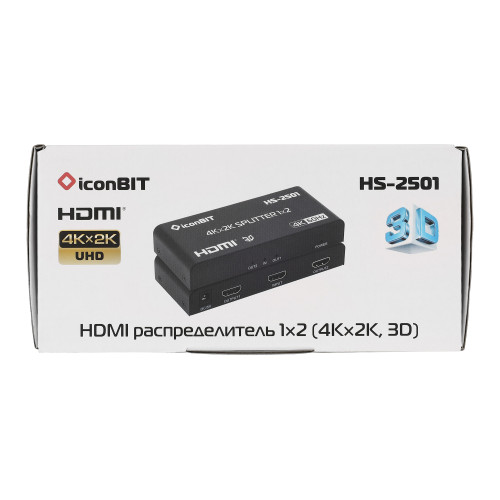 Усилитель-распределитель HDMI iconBIT HS-2501