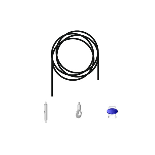 Комплект для подвеса Biamp MC-PHK16-12PK Black