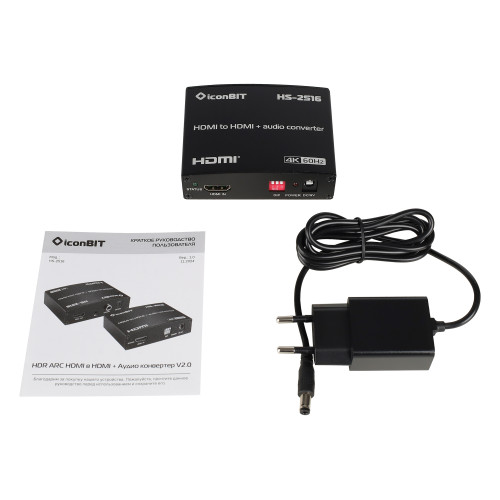 Деэмбеддер аудио HDMI iconBIT HS-2516