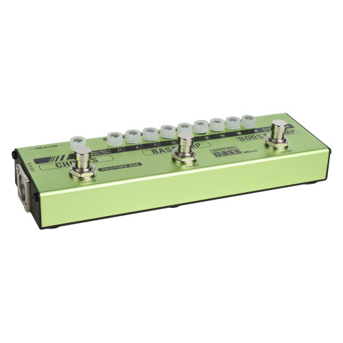 Напольная компактная басгитарная педаль Dapper Bass Mini Valeton MES-2