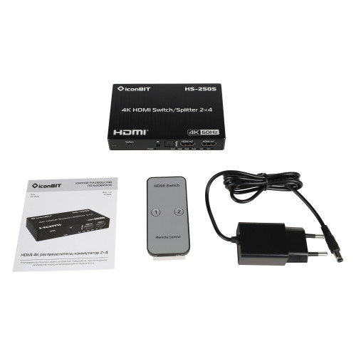 Коммутатор, усилитель распределитель iconBIT HS-2505