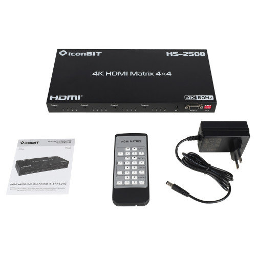 Матричный коммутатор HDMI iconBIT HS-2508