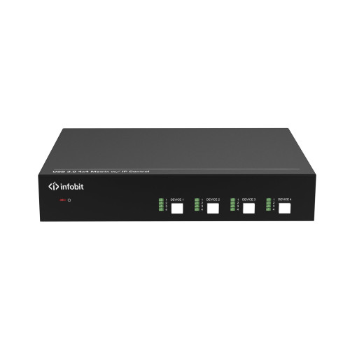 Матричный коммутатор USB Infobit iMatrix UB44 (4×4)