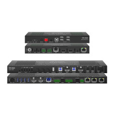 Коммутатор Infobit iSwitch 402UC (4×2, 4K60, USB-C/Dante)