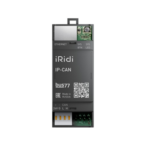 Интерфейс CAN-Ethernet iRidi IP-CAN