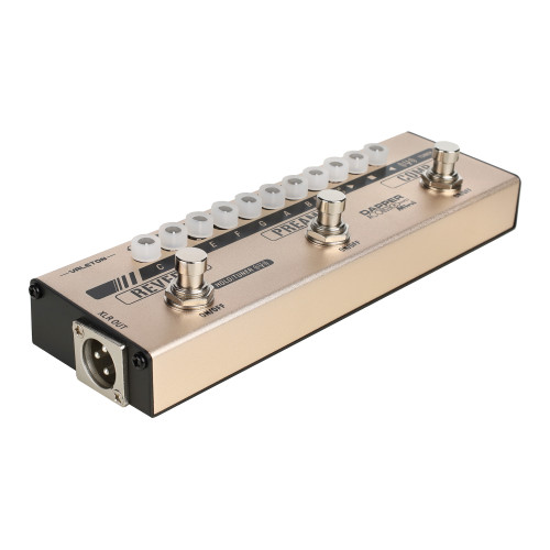 Напольная компактная гитарная педаль Dapper Acoustic Mini Valeton MES-4