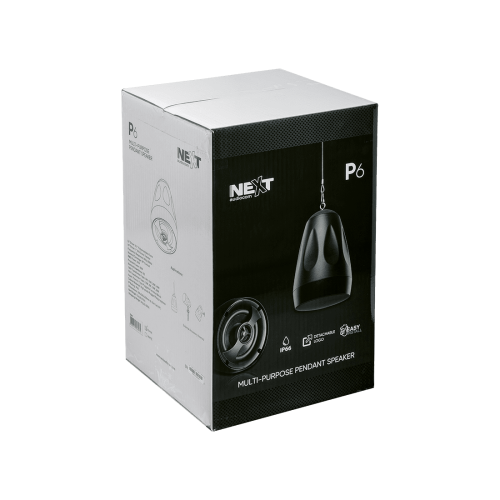 Инсталляционная акустическая система NEXT Audiocom P6 W, Black