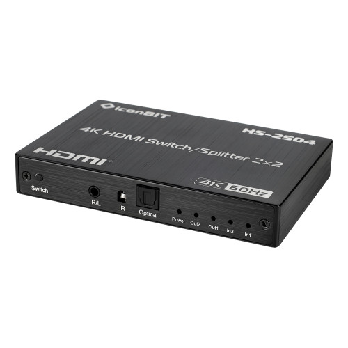 Коммутатор, усилитель распределитель HDMI iconBIT HS-2504