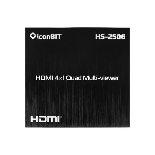 Презентационный коммутатор HDMI iconBIT HS-2506