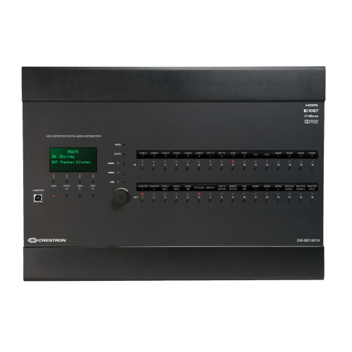 Матричный коммутатор Crestron DM-MD 16Х16