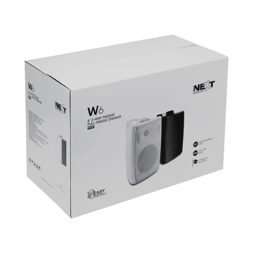NEXT Audiocom W6, Black (Пара)