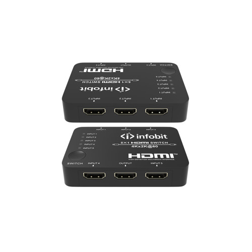 Коммутатор Infobit iSwitch S501 (5×1, 4K)