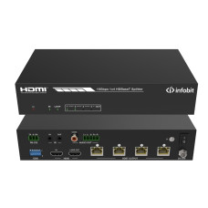 HDBaseT-сплиттер Infobit iSwitch 104H150 (1×4, 4K60, до 150 м)