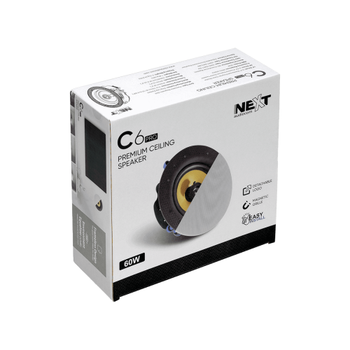 Инсталляционная акустическая система NEXT Audiocom C6 Pro, White
