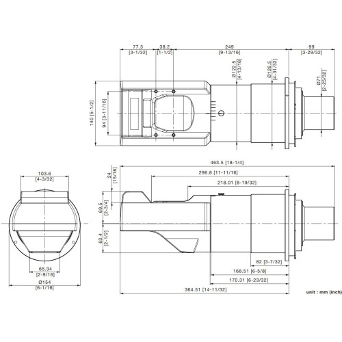 Объектив для проектора Panasonic ET-D75LE95