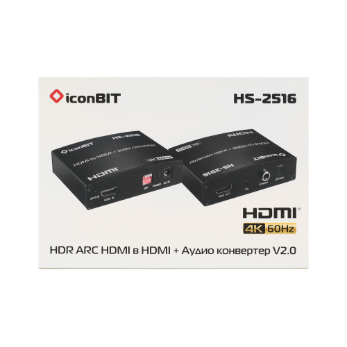 Деэмбеддер аудио HDMI iconBIT HS-2516