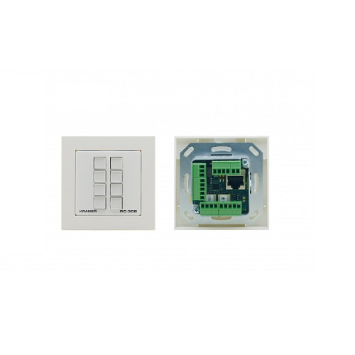 Панель управления Kramer Electronics RC-308/EU-80/86(W)