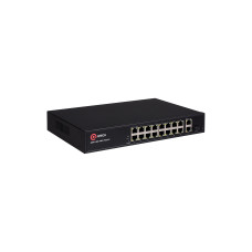 Коммутатор QTECH QSW-1500-19EF-POE-AC (16×FE PoE + 1G/combo)