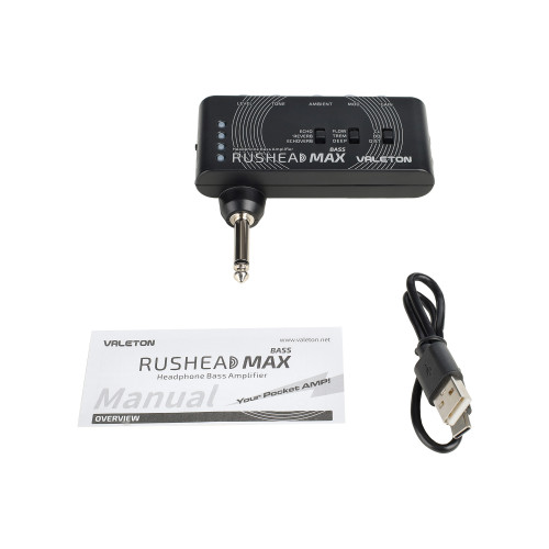 Компактный басгитарный усилитель-эмулятор Rushead Max Bass Valeton RH-101