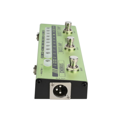 Напольная компактная басгитарная педаль Dapper Bass Mini Valeton MES-2