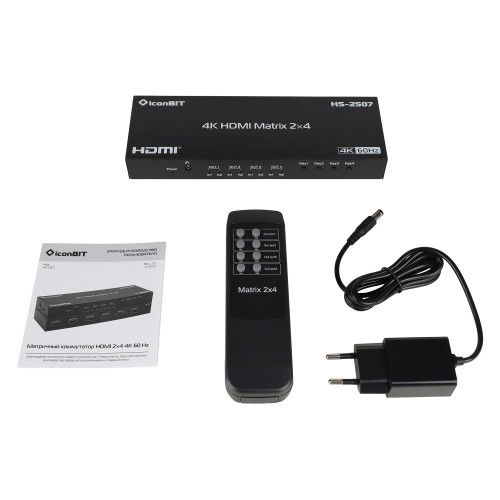 Матричный коммутатор HDMI iconBIT HS-2507