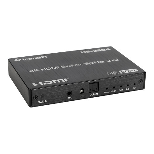 Коммутатор, усилитель распределитель HDMI iconBIT HS-2504