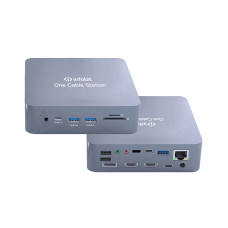 USB-C док Infobit iTrans OCS 181 (One Cable Station 18-in-1, 4K30, PD 60 Вт)