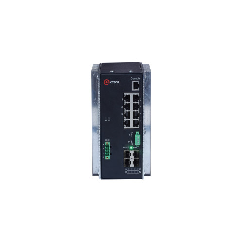 Индустриальный коммутатор QTECH QSW-3310-12T-I-POE-DC