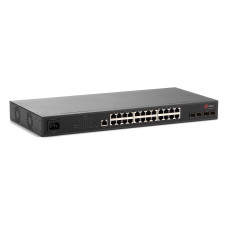 Коммутатор QTECH QSW-3750-28T-POE-AC (24× PoE + 4× SFP)