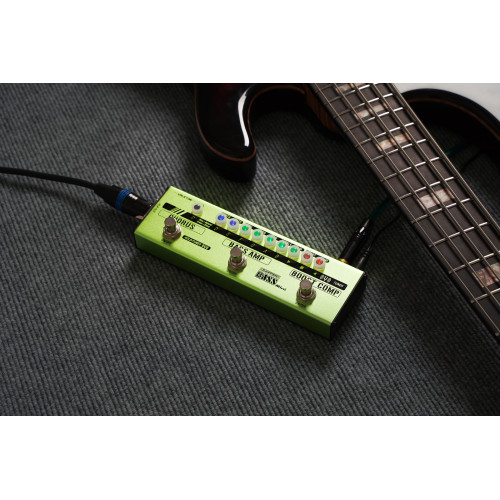 Напольная компактная басгитарная педаль Dapper Bass Mini Valeton MES-2