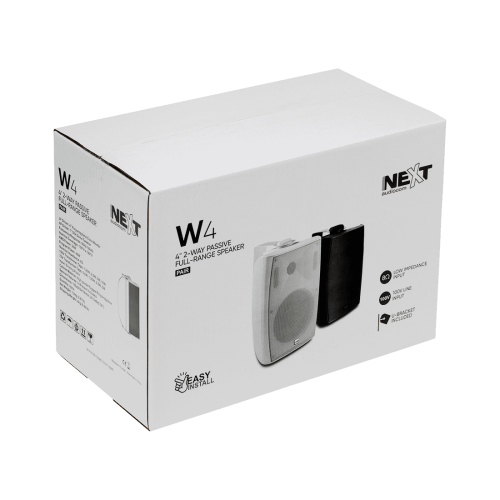 NEXT Audiocom W4, Black (Пара)