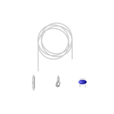 Комплект для подвеса Biamp MC-PHK16-12PK White