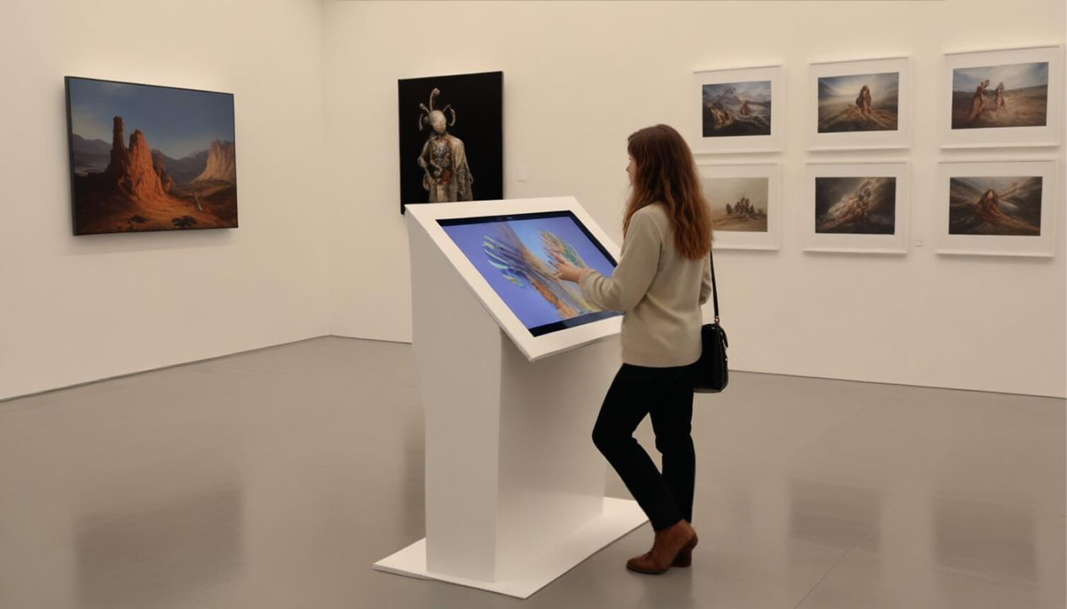 Интерактивные киоски и экраны для театра